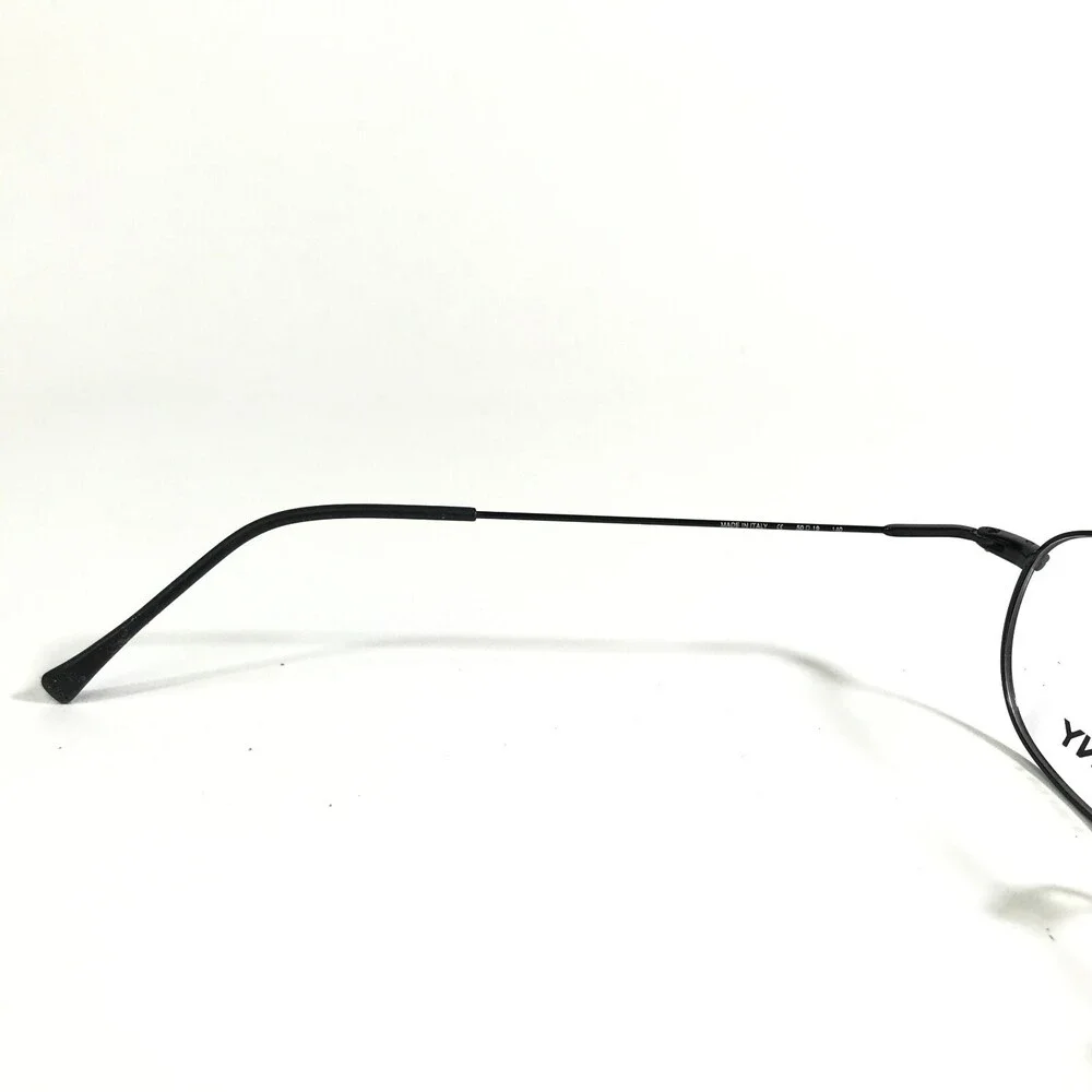 DKNY Eyeglasses Frames 6404 001 Black Round Oval Full Wire Rim 50-19-140